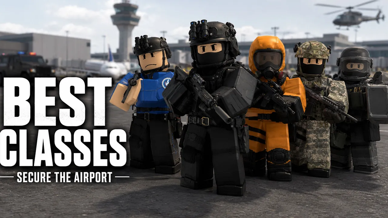 Secure the Airport tier list hub — class rankings